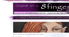 Desktop Screenshot of 8fingersartistry.com
